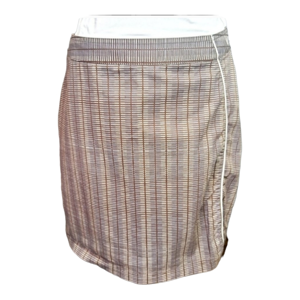 Women’s Callaway Golf Skort Size 6 Midi Athletic Skirt Tennis Brown White